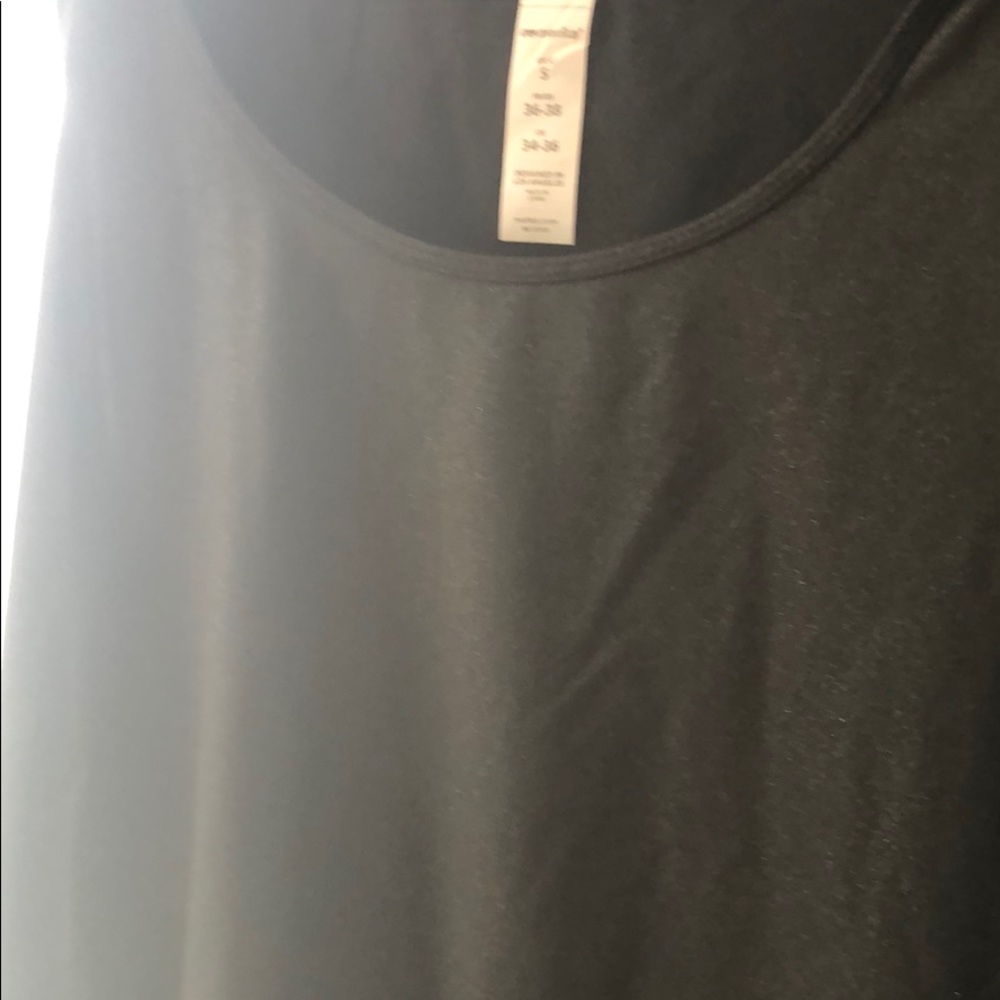 New Marika metallic black yoga/workout tank